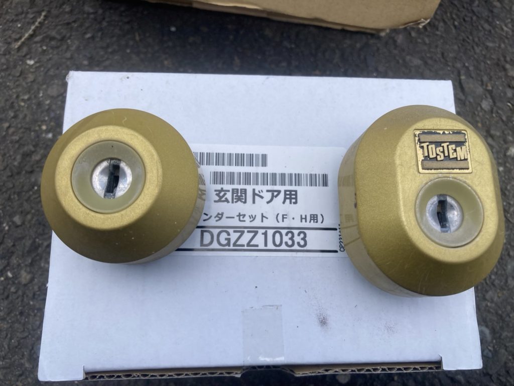 仙台市青葉区戸建て鍵交換シリンダー交換トステムポルトNX鍵屋